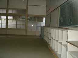 月小学校・教室2、木造校舎・廃校、愛知県