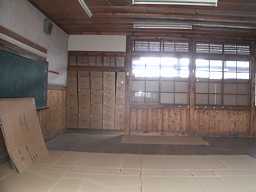 妙堂崎小学校・教室、木造校舎・廃校、青森県
