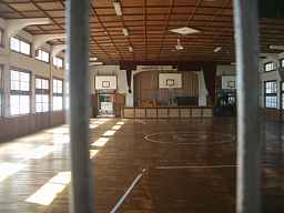 岩月中学校・体育館、福島県の木造校舎・廃校