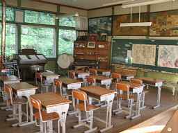 旭田小学校・中妻分校・教室、福島県の木造校舎・廃校