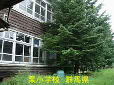 杲小学校、群馬県の木造校舎・廃校