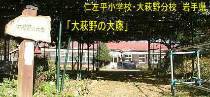 仁佐平小学校・大萩野分校、大藤、岩手県の木造校舎・廃校