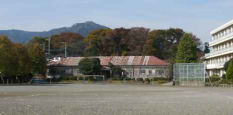 神奈川　木造校舎　半原小学校・全景