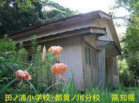 田ノ浦小学校・都賀ノ川分校、高知県の木造校舎