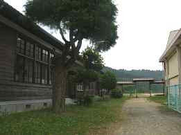 物部小学校、木造校舎、京都府