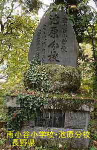 南小谷小学校・池原分校跡地、長野県