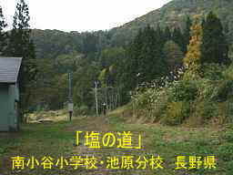 南小谷小学校・池原分校跡地、長野県