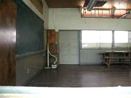 智里西小学校・新校舎・教室、木造校舎・廃校、長野県