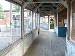 上田小学校・渡り廊下、木造校舎・廃校、長野県