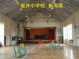 板井小学校、新潟県の廃校・木造校舎