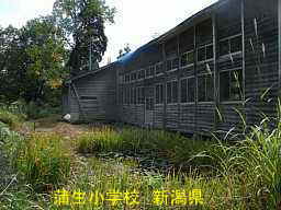 蒲生小学校、新潟県の木造校舎・廃校