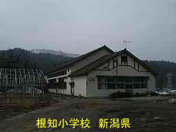 根知小学校、新潟県の廃校