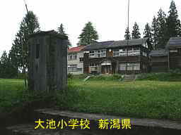 新潟県の木造校舎・廃校「大池小学校」