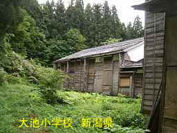 新潟県の木造校舎・廃校「大池小学校」