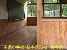 新潟県の木造校舎・廃校「中条小学校・枯木又分校」