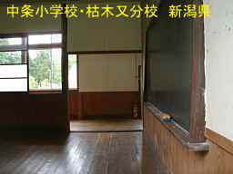 新潟県の木造校舎・廃校「中条小学校・枯木又分校」