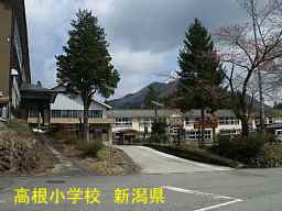 新潟県の廃校・木造校舎「高根小学校」