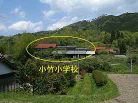 小竹小学校、島根県の木造校舎
