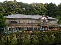 石神小学校、木造校舎・廃校、静岡県