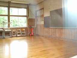 田麦俣分校・教室、木造校舎、山形県