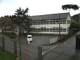 清川小学校、山形県、木造校舎・廃校