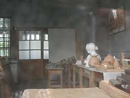 宿野部小学校・工作室、青森県の木造校舎・下北半島