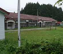 大利小学校4、青森県の木造校舎・下北半島