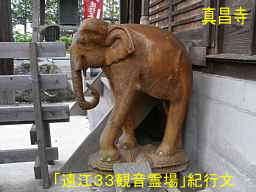 真昌寺・象の置物、自転車で巡った「遠江３３観音霊場」紀行文