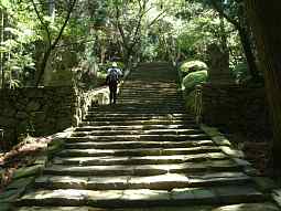 播州清水寺への階段・西国３３観音