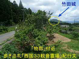 初めて竹田城の山が見えた。歩き巡礼「西国３３観音霊場」紀行文