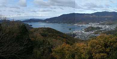 碁石山より下界風景
