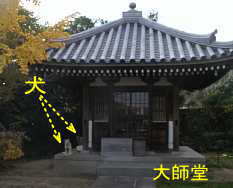 ２４番「安養寺」大師堂、小豆島歩き遍路