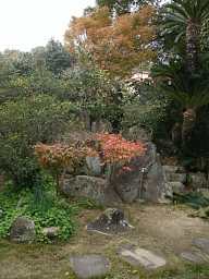 ２４番「安養寺」庭、小豆島歩き遍路