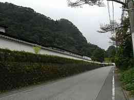 日光江戸村の白壁