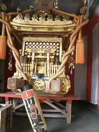 川治温泉駅・神輿