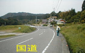 国道、熊野古道・本宮道を歩く