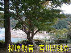 柳原観音・宮川の眺め、熊野古道・伊勢路を歩く