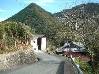 多岐原神社への下り道、熊野古道・伊勢路を歩く