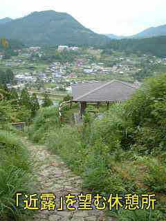 「近露を望む」熊野古道・中辺路を歩く