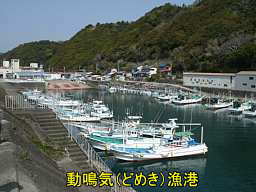 動鳴気漁港、熊野古道・大辺路を歩く