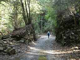 三ケ川付近3、熊野古道「大辺路」を歩いた紀行文