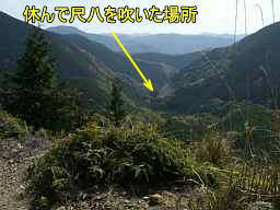富田坂より振り返って下界を見る、熊野古道「大辺路」を歩いた紀行文