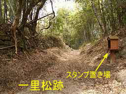 一里松跡、熊野古道・大辺路を歩く