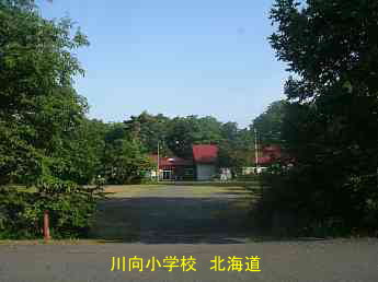 川向小学校、北海道、廃校、夢の跡