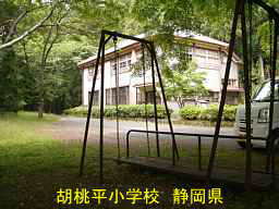 胡桃平小学校、静岡県の木造校舎・廃校
