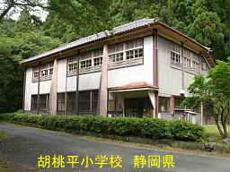 胡桃平小学校、静岡県の木造校舎・廃校