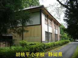胡桃平小学校、静岡県の木造校舎・廃校