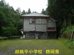胡桃平小学校、静岡県の木造校舎・廃校