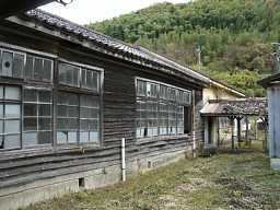堀越小学校、山口県の木造校舎・廃校